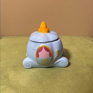 Rae Dunn Disney Cinderella Carriage Small Sugar Container